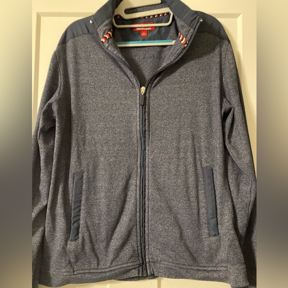 Johnston & Murphy‎ XC4 Extreme Comfort Full-Zip Performance Jacket/Sweater sz M